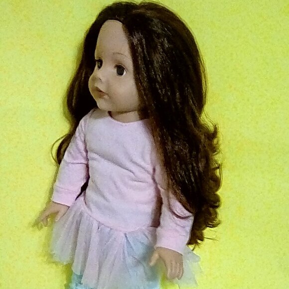 Brunette Madame Alexander doll 18 in  snow Day ski - Picture 4 of 8